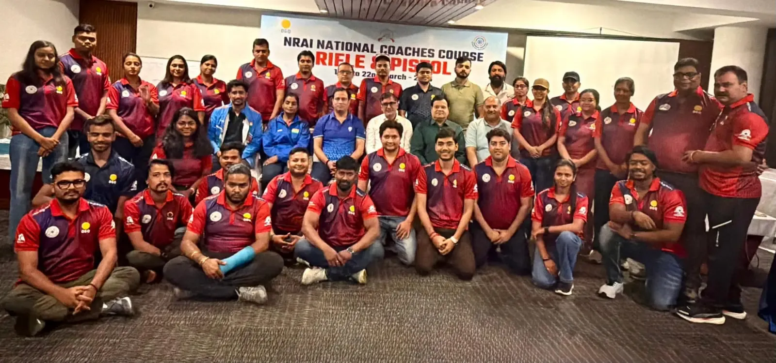 NRAI Concludes National Coaches Course in Jamshedpur, Elevating Shooting Sports Training
