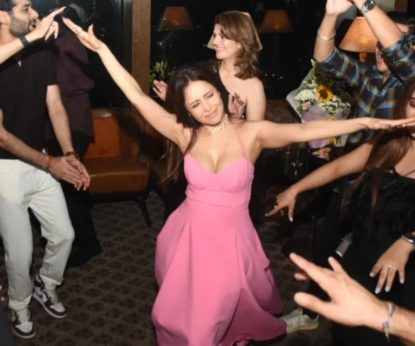 Nushrratt Bharuccha turns 40: Pink gown, barefoot dancing, and a 'Pyaar Ka Punchnama' reunion