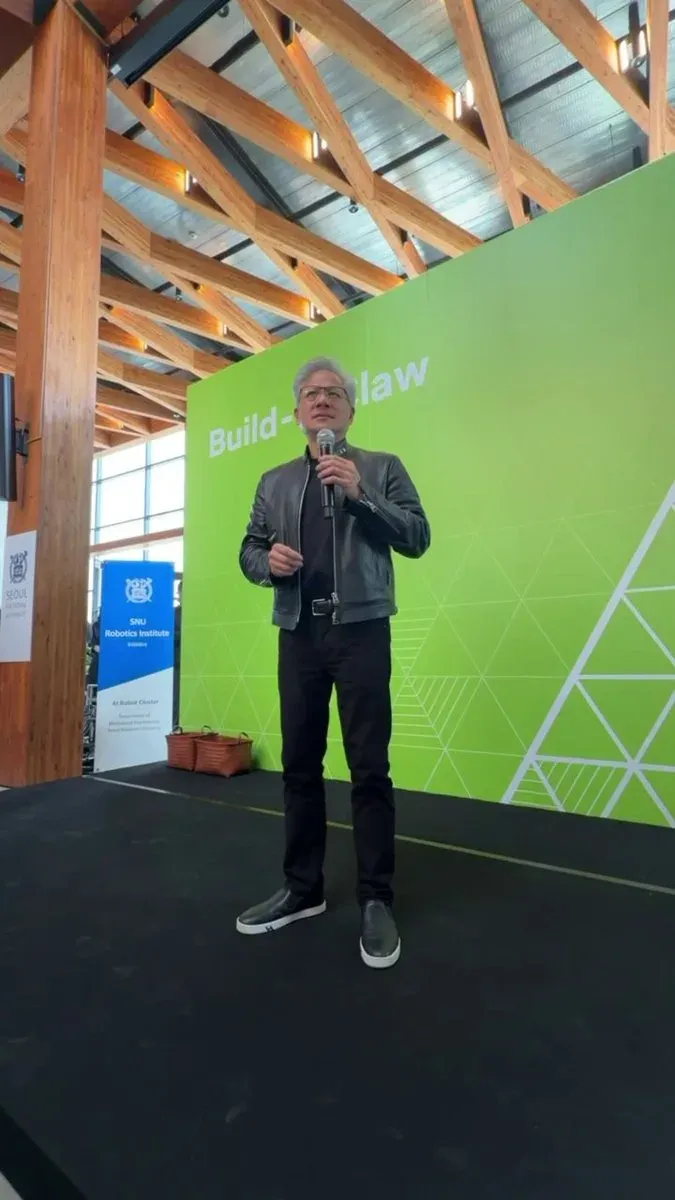 Nvidia CEO Jensen Huang Visits Seoul National University for AI Builder Pop-Up