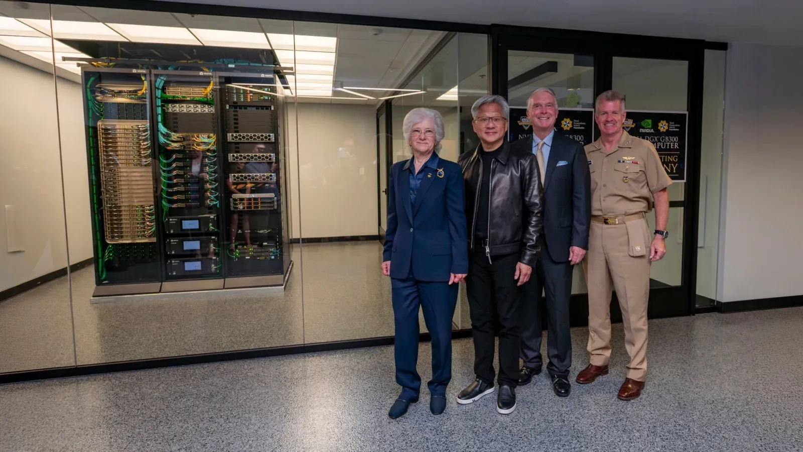 Nvidia Commissions DGX GB300 AI System at US Navy School