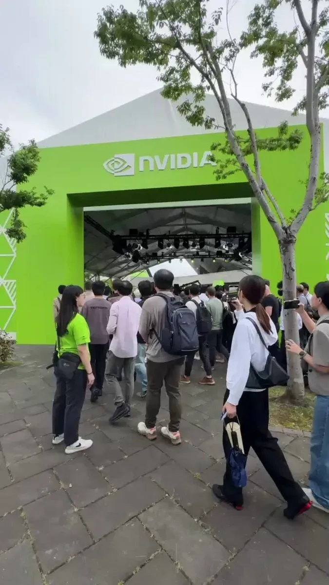 Nvidia Kicks Off GTC Taipei Keynote Amid AI Hardware Buzz