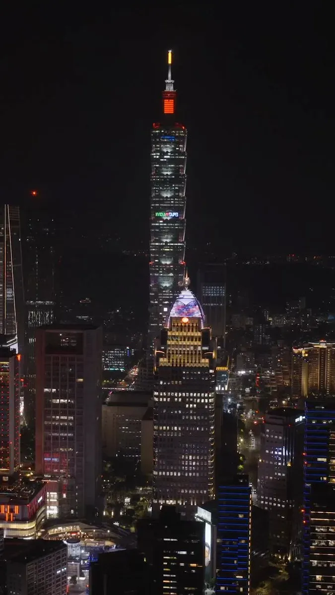 Nvidia Lights Up Taipei 101 in Green to Mark GTC Taipei