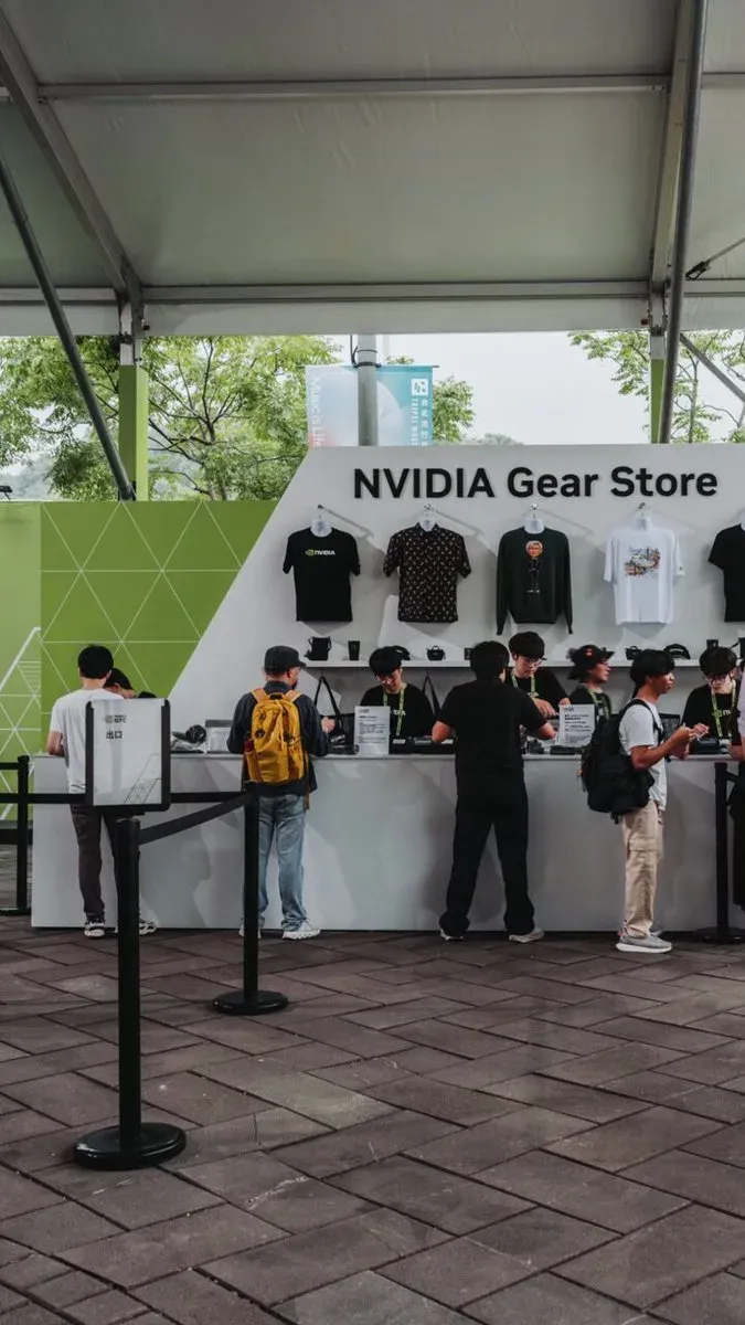 Nvidia Opens Exclusive Gear Store at GTC Taipei 2026