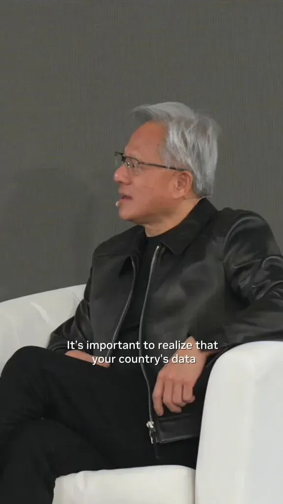 Nvidia's Jensen Huang Frames Kazakhstan's Data as AI Gold