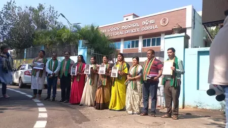 Should BJP's Banners Be Removed from Government Properties in Nuapada?