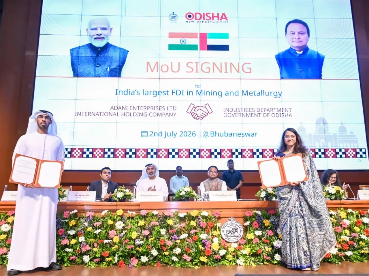 Odisha signs $11.5 billion Adani-IHC aluminium MoU, 53,500 jobs targeted