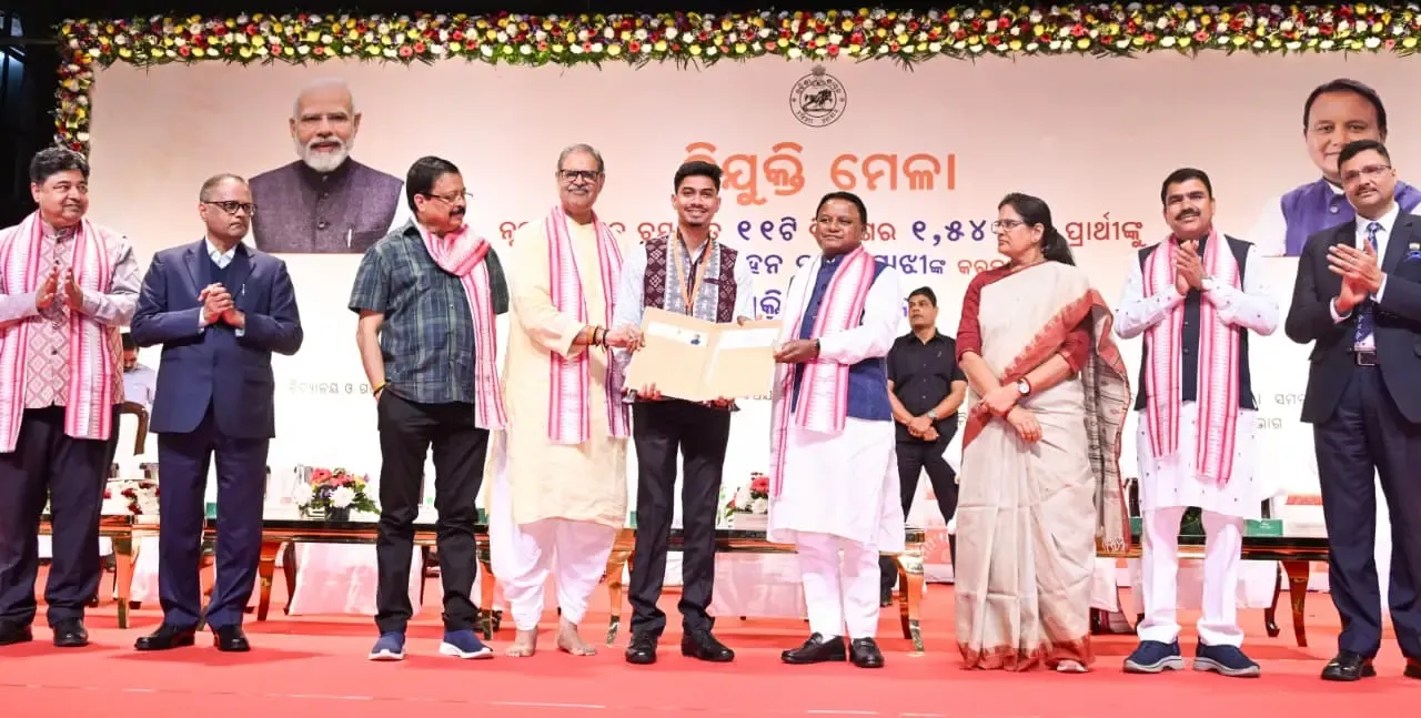Did Odisha CM Hand Over Jobs to 1,543 Youths While Reiterating Zero Tolerance for Corruption?