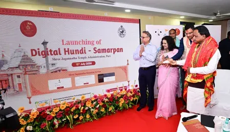 Odisha CM launches Samarpan digital hundi for Jagannath Temple donations