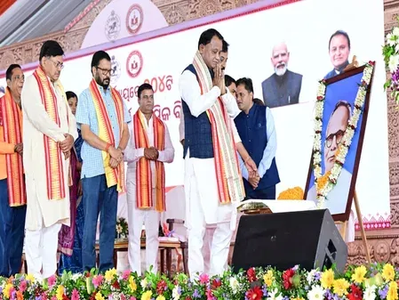 Odisha CM lays foundation for 204 Model Primary Schools in Khordha