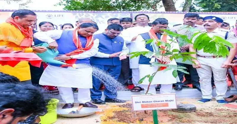 Odisha CM Majhi: 558 sq km green cover added, river corridors restored