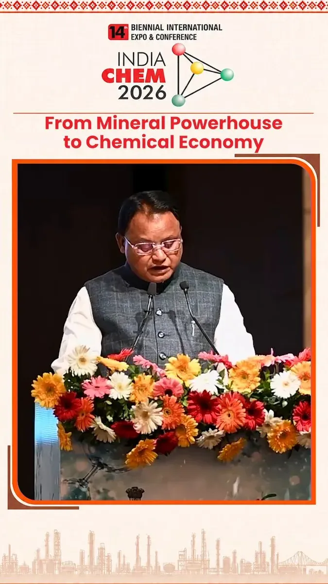 Odisha CM Majhi eyes chemical hub status at IndiaChem 2026