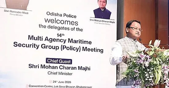 Odisha CM Majhi Pitches Security-First Maritime Vision