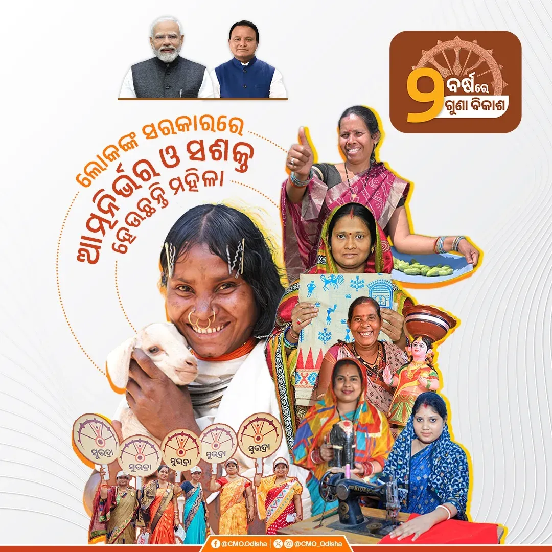 Odisha CMO Marks 2 Years of Women-Led Growth