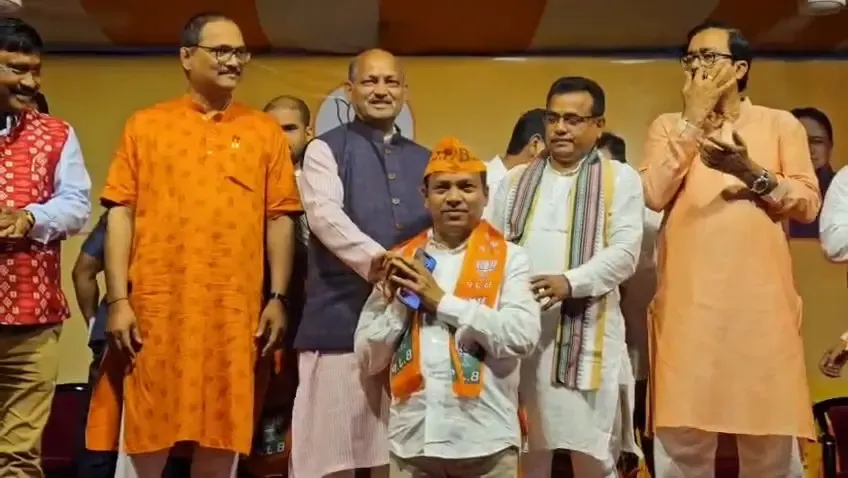Former Balasore MP Rabindra Kumar Jena Joins BJP After BJD Resignation