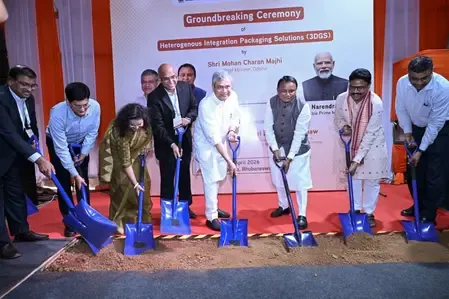 Odisha: A Rising Semiconductor Powerhouse, Says CM Majhi at 3D Glass Solutions Groundbreaking