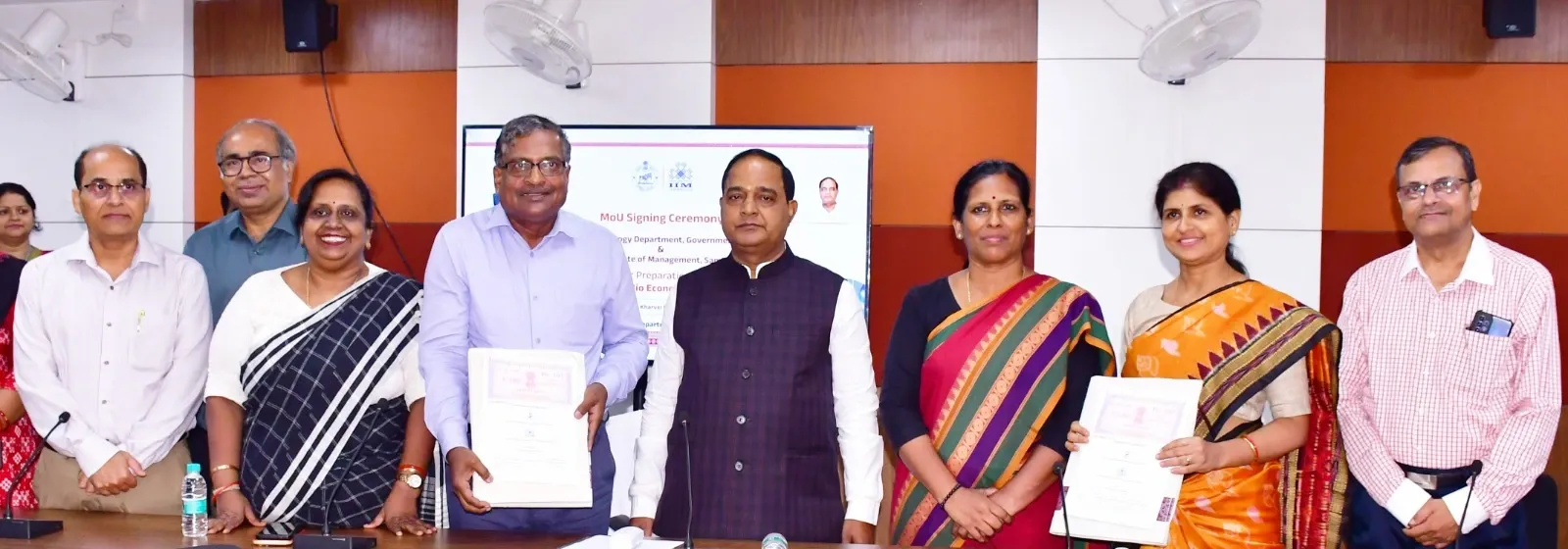 How is the Odisha Government Collaborating with IIM Sambalpur to Develop a Bio-Economy?