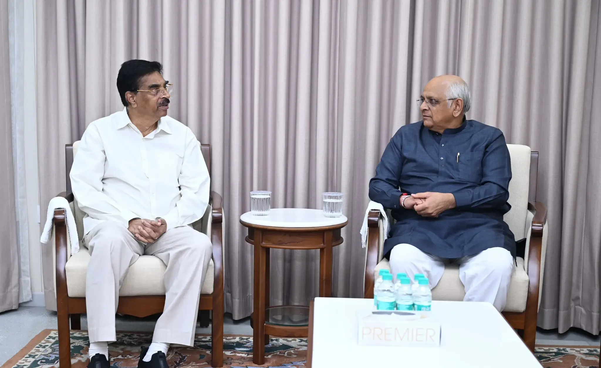 Did Odisha Governor Meet Gujarat CM Bhupendra Patel in Gandhinagar?
