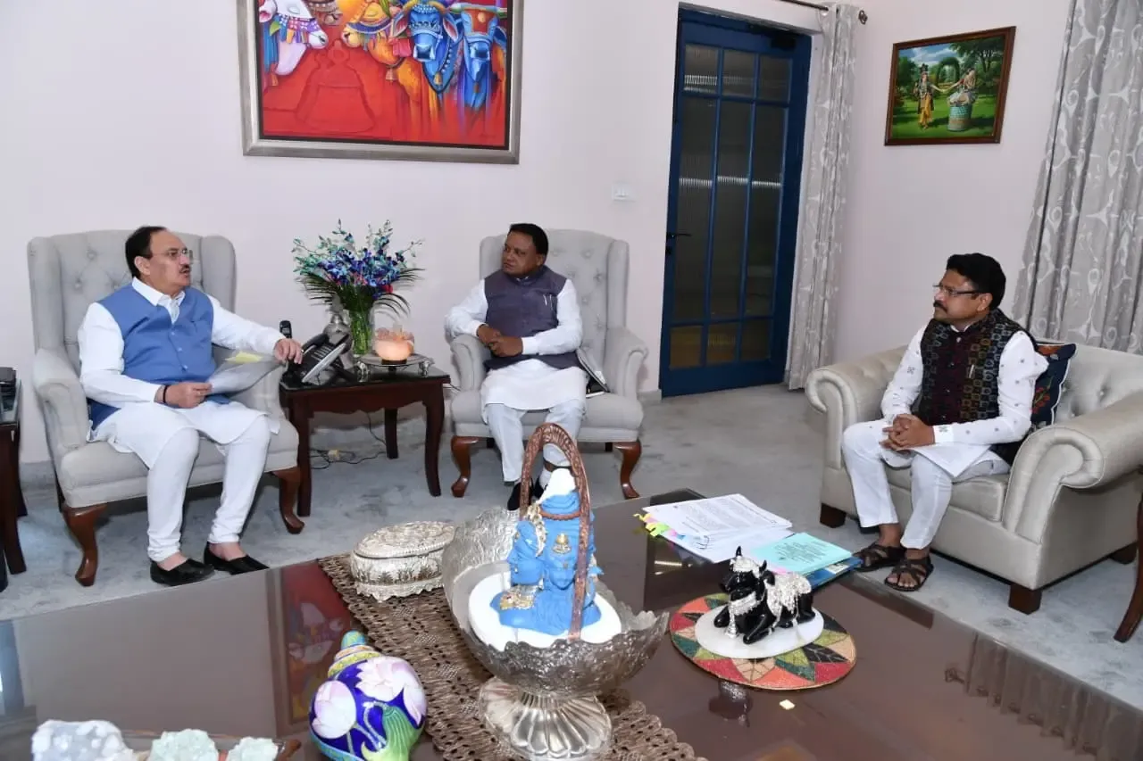 क्या ओडिशा के मुख्यमंत्री मोहन चरण माझी ने भाजपा अध्यक्ष जेपी नड्डा से मुलाकात की?