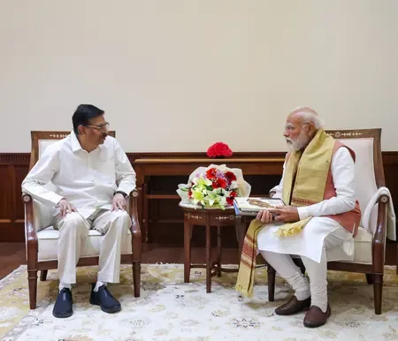 ओडिशा के राज्यपाल और मध्य प्रदेश के सीएम मोहन यादव ने की पीएम मोदी से मुलाकात