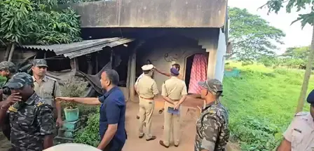 पुरी : शीर्ष पुलिस अधिकारियों ने घटनास्थल का दौरा किया