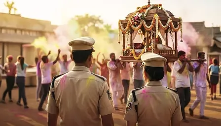 Odisha Police Heighten Security Measures for Holi Festivities