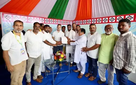 ओडिशा: राहुल गांधी ने किसान प्रतिनिधियों से की मुलाकात, उनकी समस्याओं पर की चर्चा 