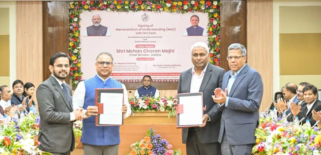 Odisha signs MoUs with HCLTech, Sarvam AI; ₹15,000 crore investment targeted
