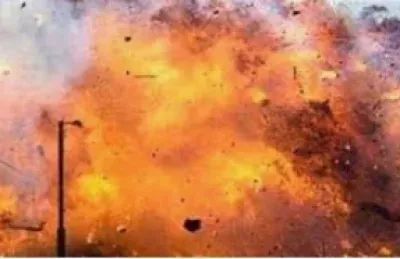 Oil tanker explodes hitting naval mine in Strait of Hormuz