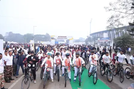 How Did Olympians and Sportspersons Support PM Modi’s Fit India Mission in Guwahati?