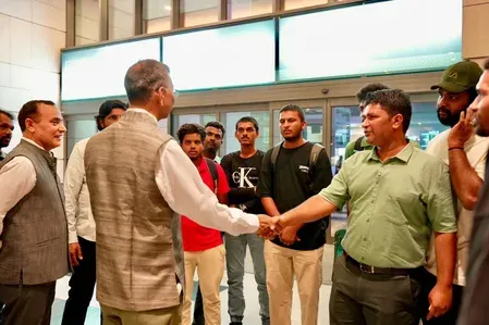 MT Jalveer crew: 20 rescued Indian sailors thank govt, Oman before flying home