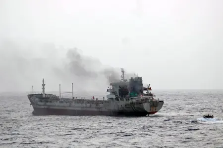 Oil tanker ELGAIA attacked off Oman's Musandam; 1 Indian seafarer missing