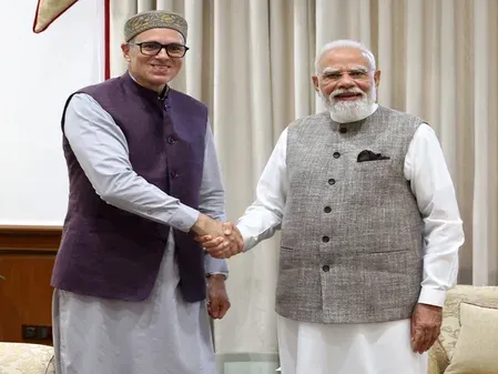 Omar Abdullah meets PM Modi, pushes for J&K statehood restoration