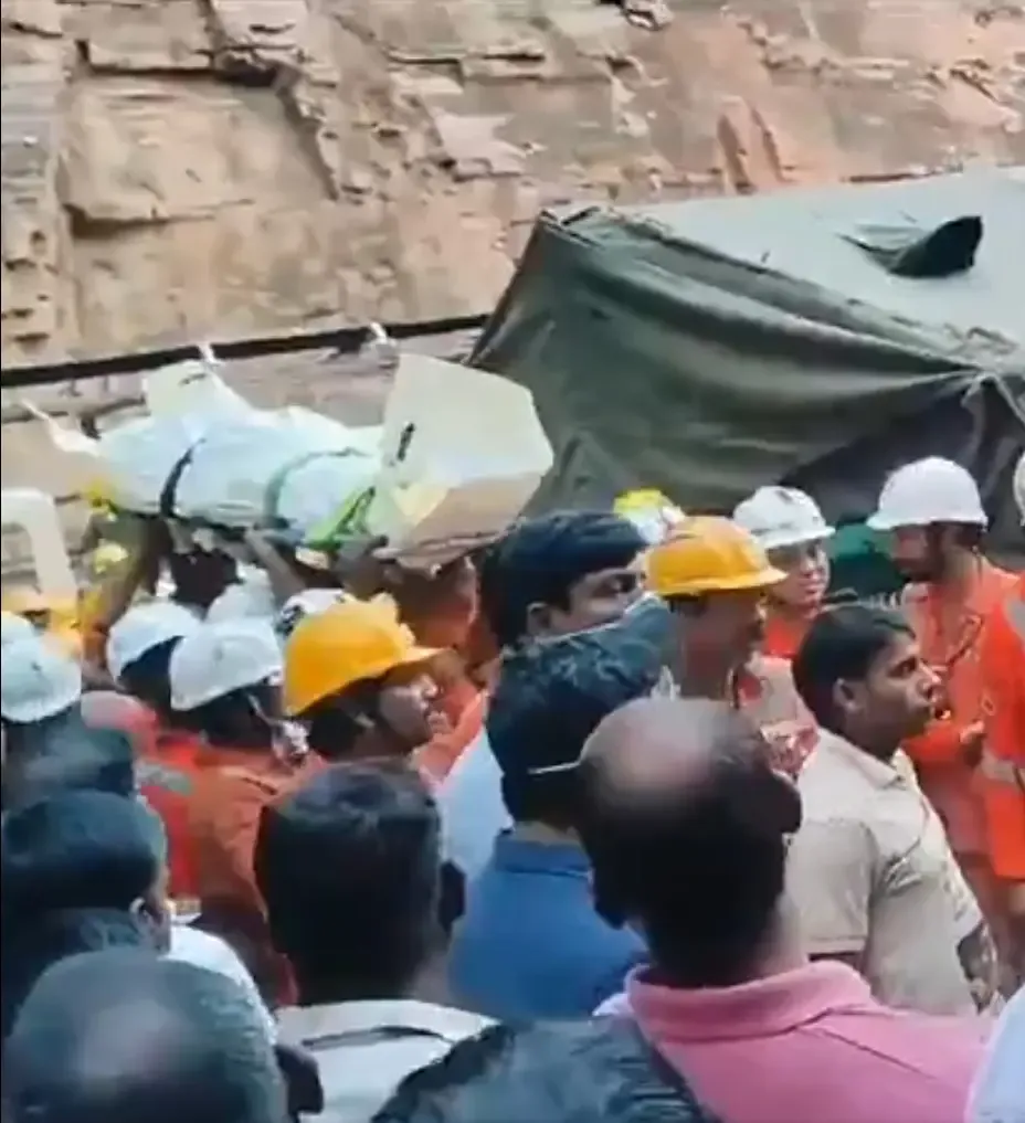 Body Found in Telangana Tunnel on 16th Day of Rescue Efforts