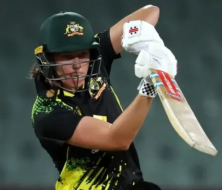 वनडे विश्व कप की तैयारी के लिए भारत 'ए' के खिलाफ खेल रही ताहलिया मैक्ग्राथ
