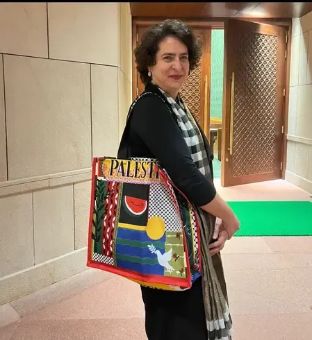 BJP Challenges Priyanka Gandhi's Stance on Israel-Gaza Conflict