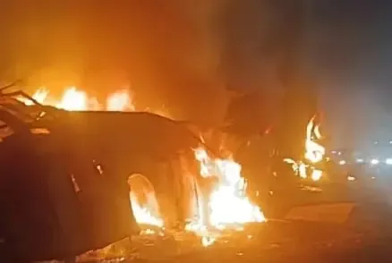 What Happened After a Fire Engulfed Coach in Andhra Pradesh?