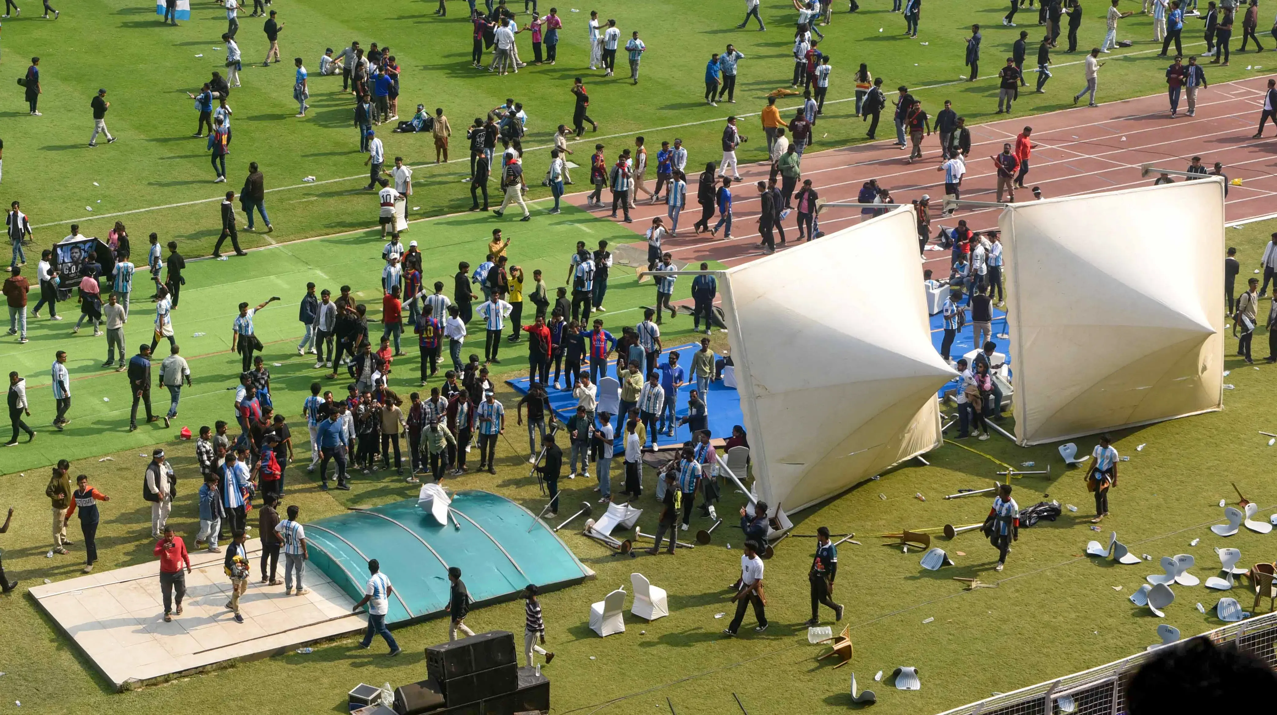 Is Another Suspect Arrested for Vandalism at Lionel Messi's Kolkata Event?