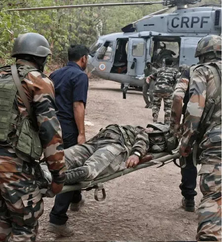 Security Forces Intensify Operations in Jharkhand's Saranda Forest After Latest IED Blast Injures Another Jawan