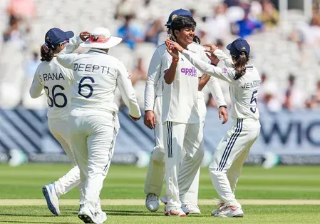 Kranti Gaud 3-25, Rana strikes at lunch as England reach 137/5 vs India at Lord's