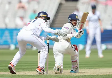 Mandhana, Shafali put India 145 ahead at Tea in Lord's Women's Test