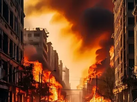 How Did a Devastating Fire Impact Three Villages in MP's Chhatarpur?