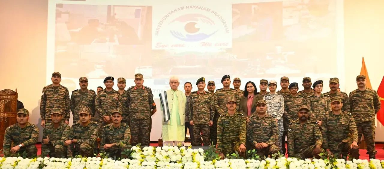 Op Drishti: J&K L-G Manoj Sinha hails Army's 446 cataract surgeries at border