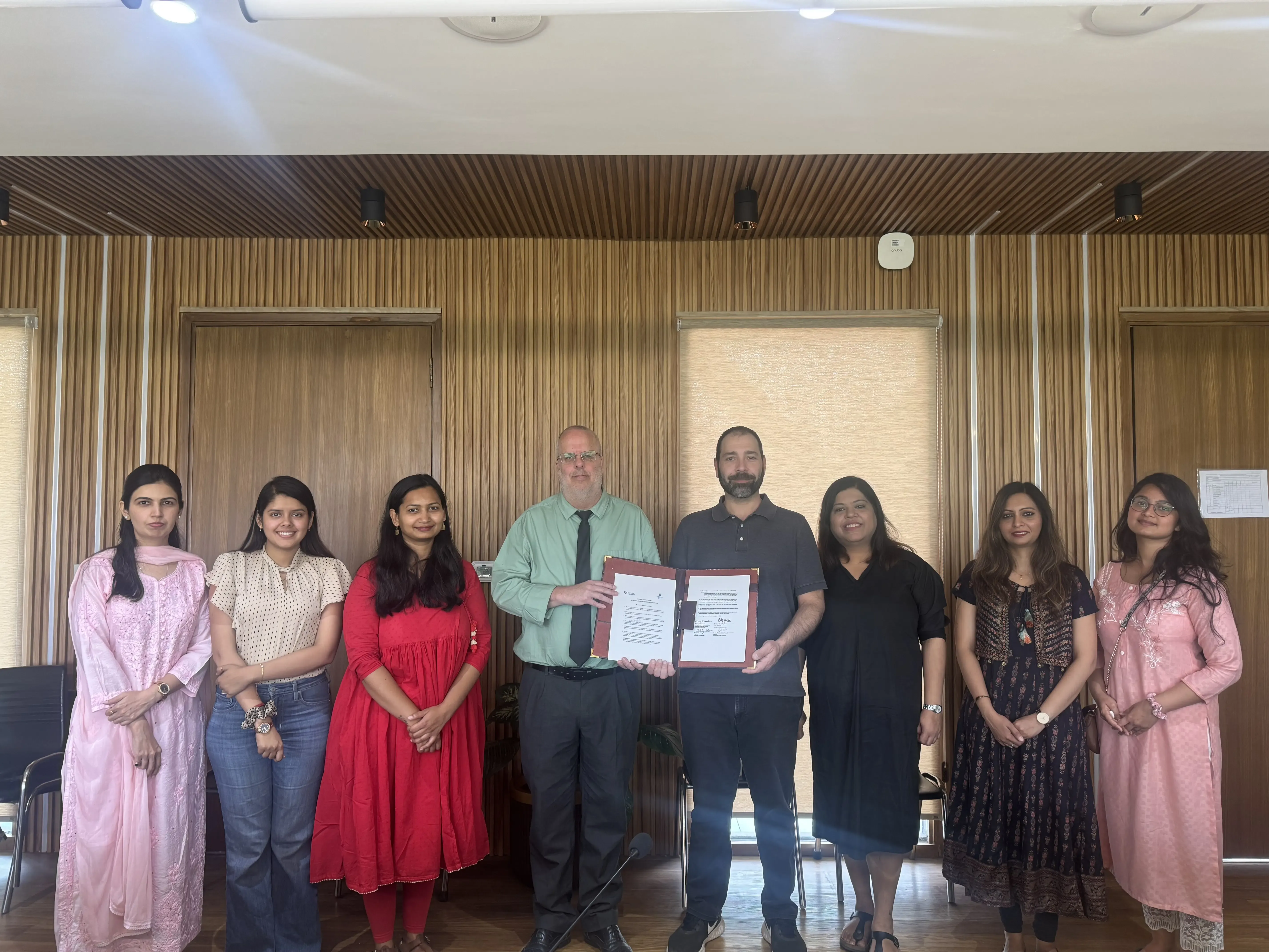 O.P. Jindal Global University Partners with University of Evansville for New Dual Degree Program for Indian Psychology Scholars