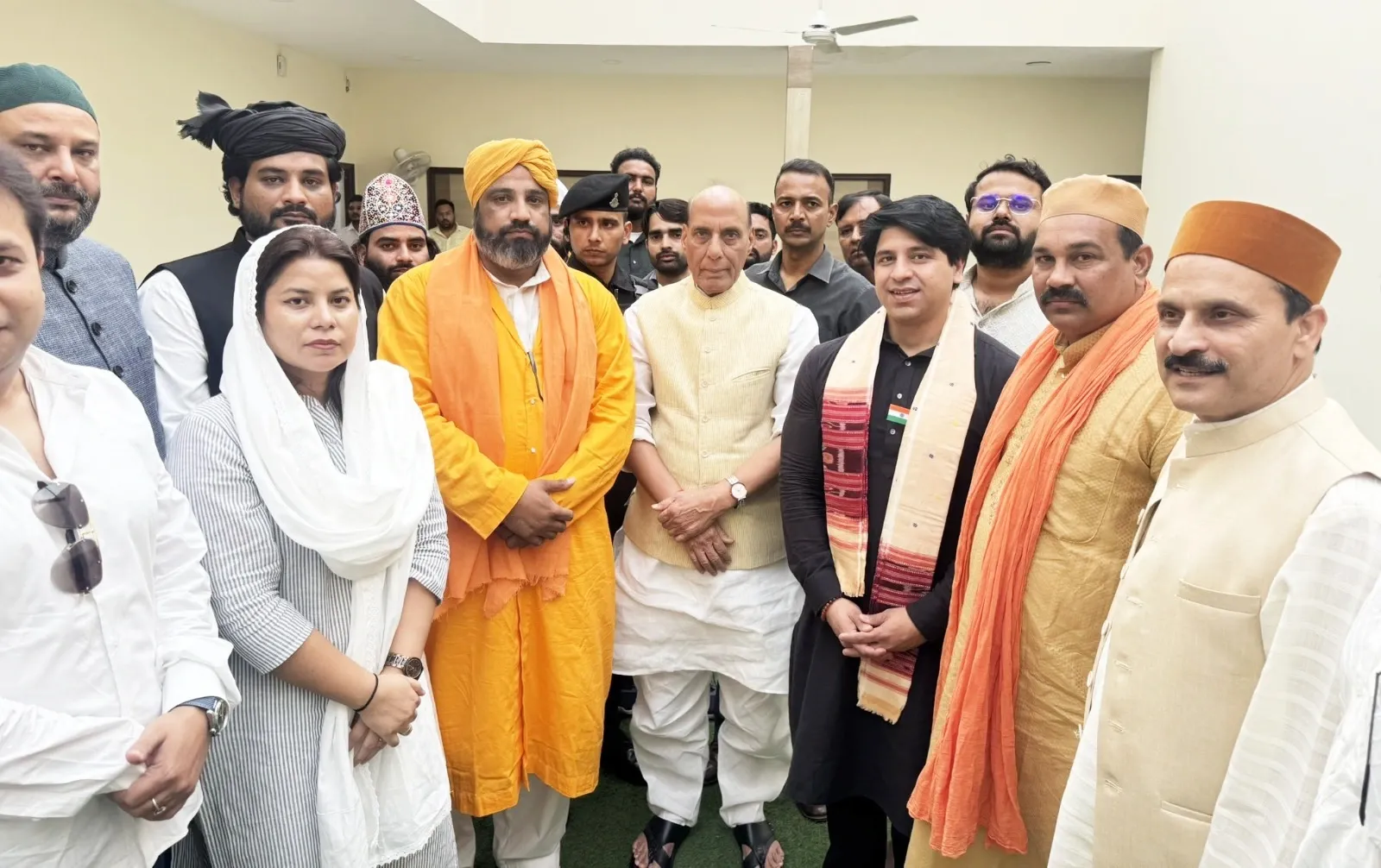 Did Top Clerics Express Gratitude to Rajnath Singh for Operation Sindoor?