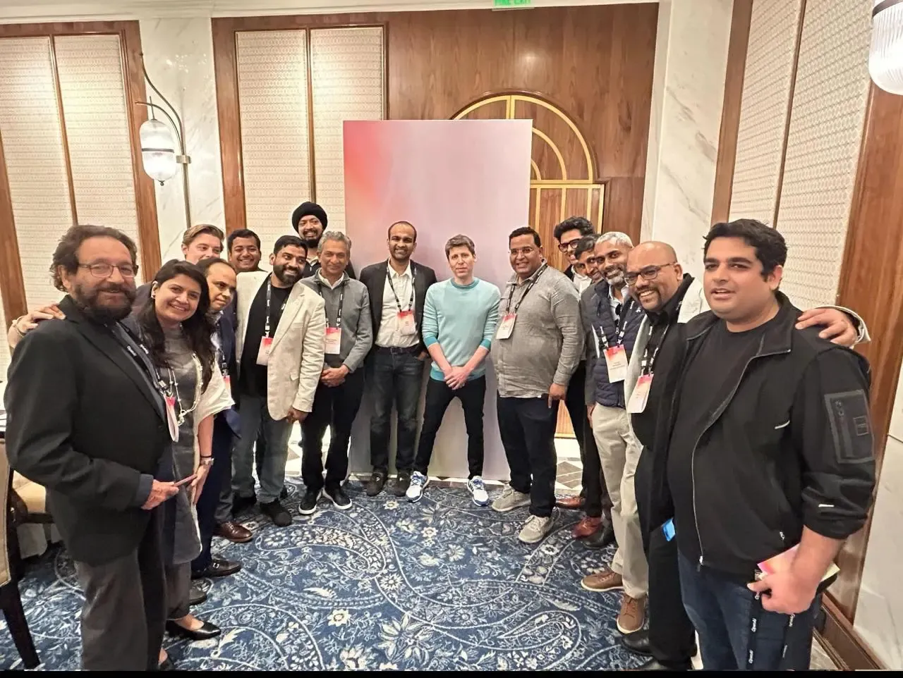 OpenAI's CEO Engages with Indian Startup Innovators