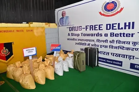 What Impact Did Operation Kavach 11.0 Have on Drug Crime in Delhi?