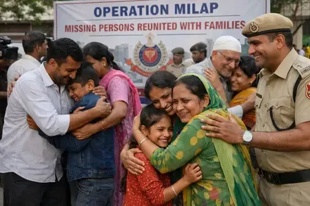 Operation Milap: 118 Missing Persons Reunited by Delhi Police in February