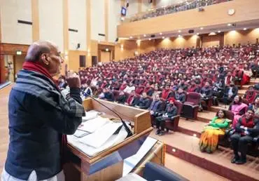 मसूरी: राजनाथ सिंह बोले, 'ऑपरेशन सिंदूर के दौरान प्रशासनिक मशीनरी ने सशस्त्र बलों संग मिलकर किया काम' 