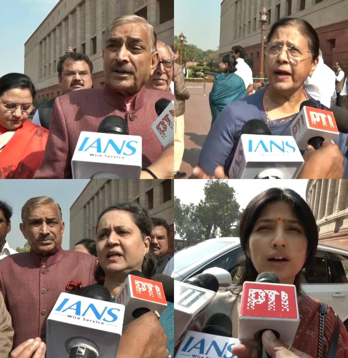 Oppn MPs accuse BJP of 'attempting to alter' Constitution 
