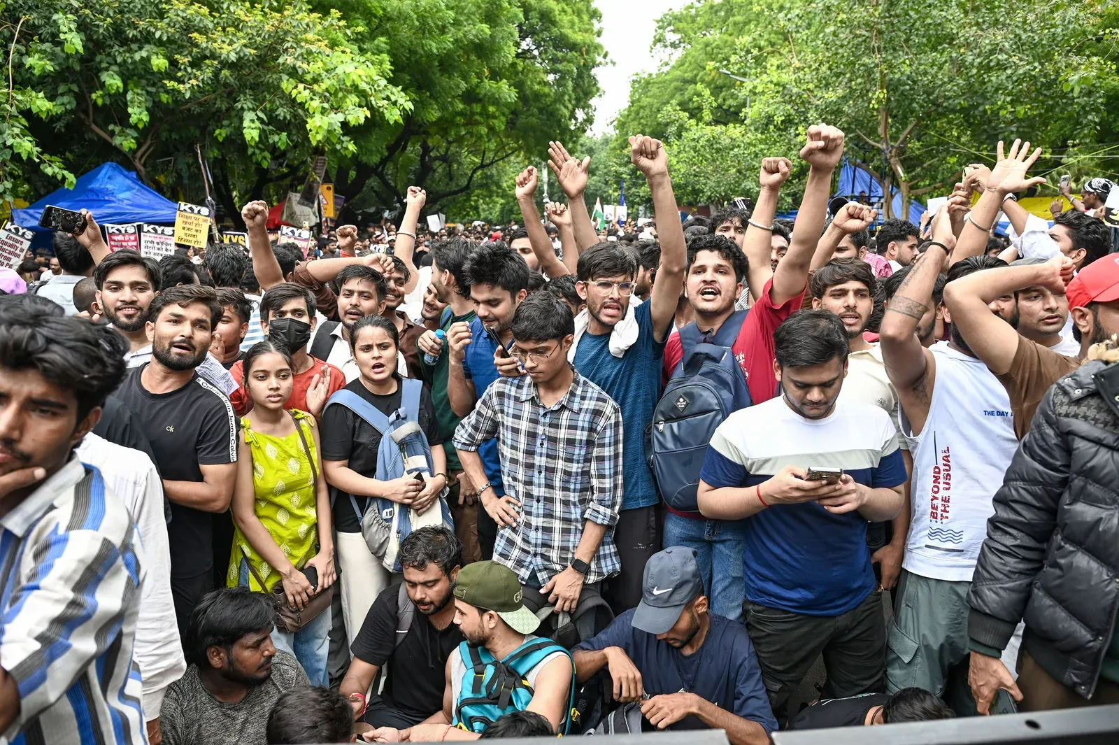 NEET protest crackdown: Opposition MPs file adjournment notices in Parliament over Delhi Police action